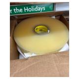 6 rolls Scotch box sealing tape - clear