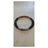 Spool of drain snake cable 5/8' outside diameter