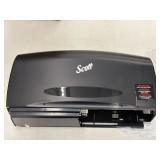 Scott cordless twin bath tissue dispenser