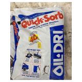 2- Quick-Sorb Oil Dry 25 lb bags