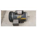 Baldor single phase 5hp electric motor