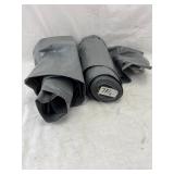 2 rolls of plastic trash bags