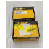 2-  Packs of 50 DeWalt Power Studs anchors