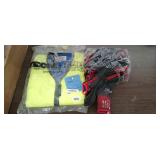 Tech niche neon padded vest size large and