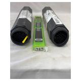 3 containers of welding electrodes
