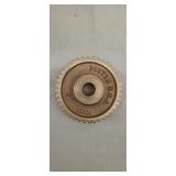 3.5' bronze worm gear from Boston gear