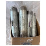 8 Galvanized steel pipe nipples