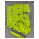 6-Condor green reflective safety pants