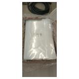 Open-Ended Bag: Polyethylene (PE), 3 mil Thick,