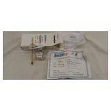 9-Thermco certified refrigerator thermometers NIB