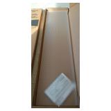 3 new florescent light covers 2 cooper lighting 4'