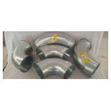 5- 90ï¿½ ductwork elbows 6' diameter