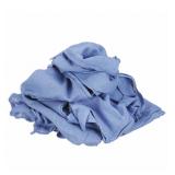 Blue cloth rag, Huck towels in box