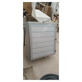 Fiberglass electrical enclosure with clasp close