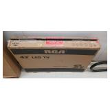 Rca 43' led tv with remote, not tested