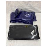 Pair of Steiner welding curtains