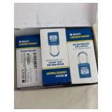 (5) Brady Red Safety Locks 1.5ï¿½ Shackle