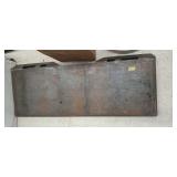 Skid loader attachment base plate 1/2' thick