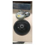 Pair of caster wheels