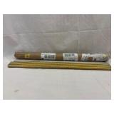 4 - All thread plated rods B7 yellow