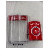 Stopper station momentary flush cover w/ horn