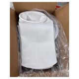 Polyester felt filter bags, 25um # 1size Qty 50