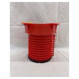 Fire barrier cast-in device 4MCID for metal pipes