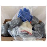 Assorted work gloves