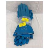 5 -pairs chemical resistance gloves, blue