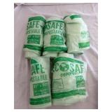 5- Rolls Compostable Trash Bags 45 gal