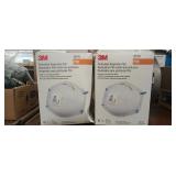 2 boxes of 3M particulate respirators P95
