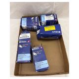 5 - Brady flag label, permanent adhesive, white