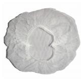 2- BOXES Condor PP Pleated Bouffant Cap ï¿½White 24ï¿½