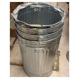 4- Galvanized Trash Cans 20ï¿½x26.5ï¿½