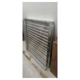 industrial-grade aluminum exhaust shutter,