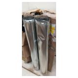 2 pieces of amerivent vent pipe