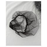 5- packs of 100 Brown hairnets