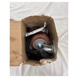 4- Castor Wheel kit a/ mounting blocks