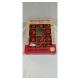 Vintage Woolworths glass tree ornaments