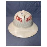 Vintage Sears advertising pith helmet