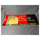 Westinghouse Terrace Top electric ranges sign