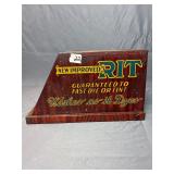 Vintage Rit advertisement bin