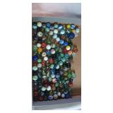 Sandwich bag full of marbles