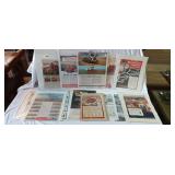 Assortment of agriculture advertising pieces