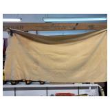 Yellow blanket 29' x 72'