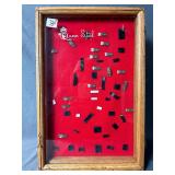 Queen Steel knife display case W/