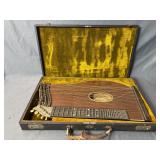 Antique German zither musical instrument