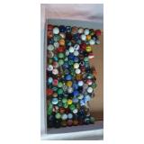 Sandwich bag full of marbles