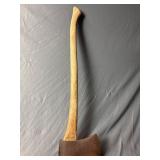 Vintage Council axe, wooden and steel