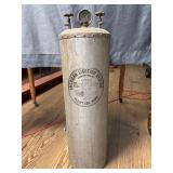 Vintage American Lighting System generator tank